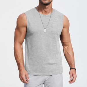 <b>Men</b> Compression Muscle Tank <b>Sleeveless</b> O Neck Polyester Fitness Gym Workout <b>Vest</b> - Product Image 6