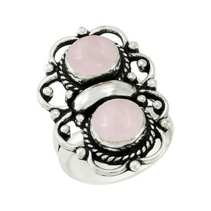 Bague Gourik en argent sterling 925 avec pierre de lune arc-en-ciel, sertie clos, style vintage, unisexe, pour usage quotidien - Product Image 5