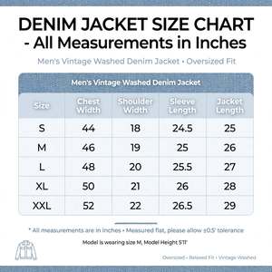 Manufacturer of Vintage Washed Denim Jacket Men Zip Up Cotton Polyester <b>Jeans</b> Coat Distressed Streetwear for Spring Autumn - Product Image 6