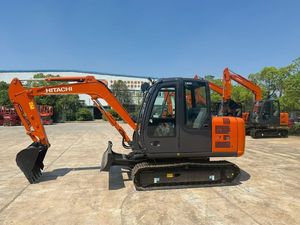 รถขุดตีนตะขาบ Orange ZAXIS 60c  ชั่วโมงการทำงานต่ำ ดูแลรักษาอย่างดี - Product Image 2