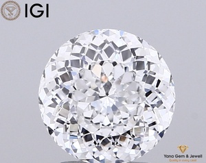 Diamante CVD Cultivado en Laboratorio con Certificación IGI, 2.00 Quilates, Corte Portugués, Color D, Claridad VVS2, para Colgante de Lujo, Regalo - Product Image 1