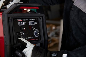 เครื่องเชื่อมไฟฟ้า MIG 211i MIG Welder – แรงดันไฟฟ้าคู่ 120/230 โวลต์, กำลังไฟ 20-211 แอมป์, รองรับลวดเชื่อมฟลักซ์คอร์, เครื่องแบบพกพา น้ำหนัก 41 ปอนด์ - Product Image 6