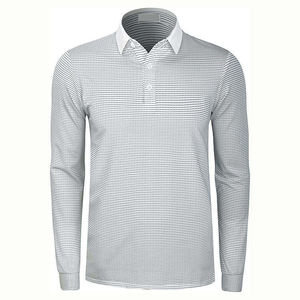 Camiseta de Rugby Personalizada con Rayas, Manga Larga, Piqué, de Alta Resistencia, para Hombre y Mujer - Product Image 4