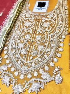 Gharara-vestidos de boda paquistaníes, trajes de novia Lehnga, gran oferta, 2021 - Product Image 5