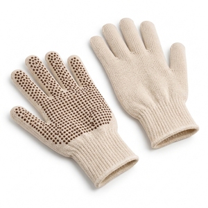 Approvisionnement en gros pour équipements de sécurité : Gants en PVC à pois avec tissu tricoté de qualité, revêtement antidérapant, plusieurs tailles disponibles - Product Image 3