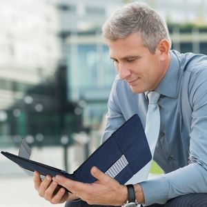 Custodia Organizer Portafoglio per Tablet Aziendale da 7.9 pollici, Cover Padfolio per PC Tablet - Product Image 6