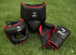 Conjunto de Boxeo Super Lace Fly, Conjunto de Boxeo Profesional para Sparring, Conjunto de Boxeo de Piel de Vacuno Original, Conjunto de Boxeo para Sparring Más Vendido - Product Image 4