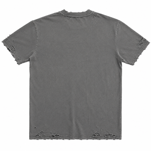 เสื้อยืดโอเวอร์ไซส์แฟชั่นสตรีทแวร์สไตล์หรูหรา ผ้าถักโพลีเอสเตอร์เนื้อหนัก ระบายอากาศได้ดี แขนสั้น เหมาะสำหรับใส่เล่นกีฬา - Product Image 2