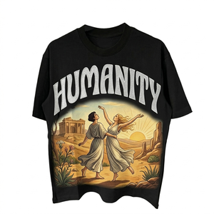 Camiseta Retro Urbana para Hombre de Alta Calidad, con Estampado de Diamantes Mixtos, Transpirable, de Secado Rápido, Informal, de Diseño - Product Image 3