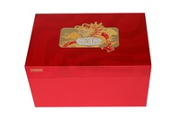Boîte-cadeau kraft de luxe haut de gamme de vente chaude conception rigide pliante et pliable pour emballage en papier Tet Holiday