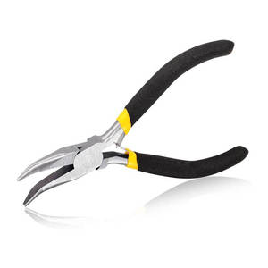 Pince à bijoux de haute qualité, lot de 3 outils de fabrication de bijoux, incluant pince à bec effilé, pince à bec plat, coupe-fil, pour usage chirurgical et clinique - Product Image 2