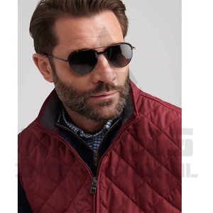 Gilet sans manches personnalisé, nouvelle arrivée, gilet matelassé sans manches pour l'hiver |   Gilet matelassé de haute qualité pour hommes, très vendu - Product Image 4