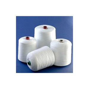 Fil filé 100% polyester de meilleure qualité NE 30s/1 100% fil de polyester solide avec toucher doux et excellente qualité - Product Image 1