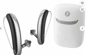 Produits très vendus, aides auditives Signia Styletto 2IX rechargeables, fines, RIC, 24 canaux, avec Bluetooth, aides auditives légères - Product Image 2