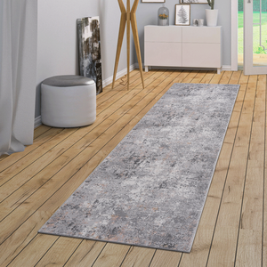 Collezione MARFI Tappeto Runner 2X8 Grigio/Multicolore con Design Astratto - Product Image 1