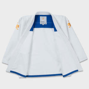 Kimono de Jiu Jitsu Brasileño Unisex, Uniforme de BJJ, Tejido Perla Resistente, Logotipo Frontal, Secado Rápido, Personalizable - Product Image 4