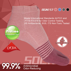 Men's Cotton Knitted Sport Socks Embroidered Half-Rich <b>Cushion</b> Sole Crew High Bottom Logo 2 Toe Youth Size for <b>Autumn</b> Season - Product Image 6