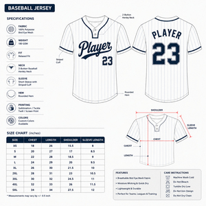 Custom <b>Baseball</b> Jersey 100% Polyester Striped Mesh Breathable Quick Dry Relaxed Fit Unisex Adult Team Uniforms Short Sleeve - Product Image 6