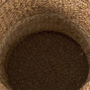 Ensemble de 3 paniers en jonc de mer, couleurs naturelles, faits à la main, paniers de rangement, vente en gros, écologiques, fabriqués au Vietnam - Product Image 6