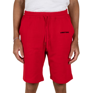 Shorts en molleton pour hommes, taille élastique, cordon de serrage, poches latérales, coupe décontractée, ourlet ouvert, personnalisable, vente en gros, fabricant OEM, fournisseur X - Product Image 1