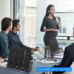 <span class=keywords><strong>Wii</strong></span> cho Nintendo 4 Điều khiển từ xa sạc Dock 2800mAh có thể sạc lại pin sạc trạm LED chỉ số trò chơi điều khiển sạc - Product Image 5