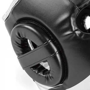Protector de Cabeza para Entrenamiento de Boxeo, Precio de Fábrica, con Cuero Vacuno, Materiales de PU y EVA, para Sanda y MMA - Product Image 5