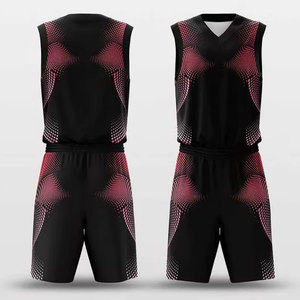 Tenue de jeu confortable de style moderne, uniforme de basket-ball professionnel, ensemble maillot et short imprimés par sublimation, vêtements haute performance - Product Image 6