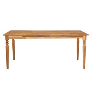 Tavolo da giardino in legno massello di Acacia 66.9 \ "x35.4 \" x29.5 \ "tavoli da esterno - Product Image 2