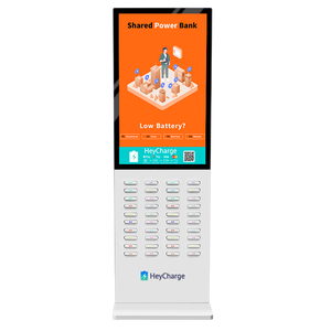 Estación de cargadores de <span class=keywords><strong>alquiler</strong></span> de batería de teléfono móvil portátil 4-8-12-16-20-40 ranura restaurante QR Code Scan Outdoor PD Sharing Rent - Product Image 5