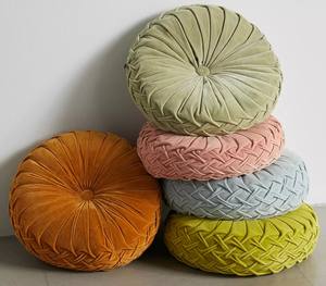 Modern Luxury Solid Jacquard Velvet Pillow <b>Cushion</b> <b>Cover</b> Hot Decorative Case for Living Room & Hotel Home Decor - Product Image 4