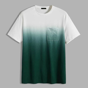 High Quality Low Price New Men's Custom Logo Design Short Sleeve <b>Tie</b> Dye T-shirts Breathable <b>Knitted</b> Fabric With Cheap Price OEM - Product Image 2