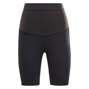 Ladies High Waisted Ribbed Biker <b>Shorts</b> <b>Stretch</b> Sports & Workout <b>Shorts</b> Private Label Available - Product Image 1
