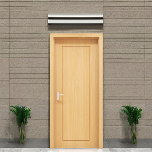 Puerta compuesta Dewoo de alta calidad para hoteles modernos Dormitorios Apertura lateral Película de PVC impermeable con base de madera Directo Vietnam - Product Image 1