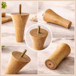 Natural Wooden <b>Sofa</b> Legs Furniture Feet Replacement Cabinet Table Chair Legs OEM Factory Manufacturer - Product Image 5