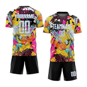 Cheap Price Soccer Uniform Bulk Order Quick Dry Jersey Breathable Custom Logo Number All Sizes Colors OEM Wholesale - Product Image 1