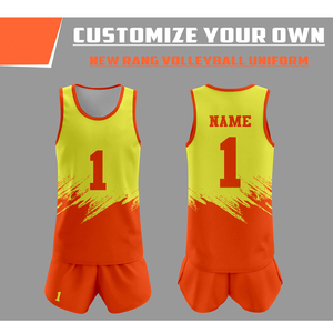 Tenue de volley-ball haute performance, tissu jersey et short à séchage rapide, matière durable pour les clubs et les ligues. - Product Image 6