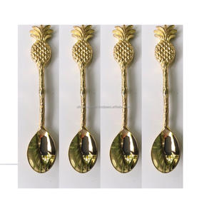 Cuillère en laiton et en cuivre, au meilleur design, ustensiles de cuisine, vaisselle fabriquée en inde et en cuillère chaude - Product Image 3