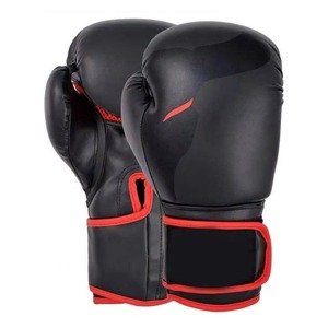 Guantes de Boxeo de Entrenamiento Personalizados a Precio de Fábrica, con Acolchado de Espuma Elástica de Cuero, Correa de Muñeca con Cordones, Unisex, OEM, ODM, Venta al Por Mayor - Product Image 1