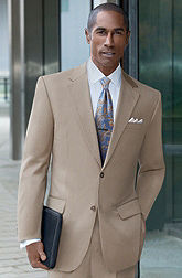 Costume d'affaires pour homme (veste et pantalon) col mandarin respirant grande taille en velours 100 % polyester 360g personnalisable - Product Image 2