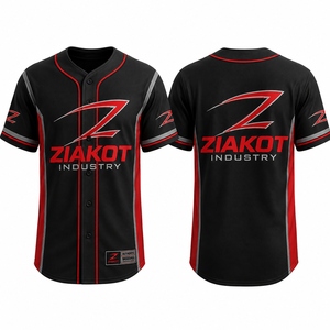 ZIAKOT Men's <b>Baseball</b> Jersey White Green Striped Short Sleeve Authentic Breathable Sublimated Print Regular Fit Adult Apparel - Product Image 2