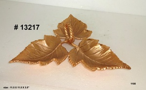 Aluminum Eco-Friendly Polished Serving Bowl with Ocean & Sea Themes Decorative Table Top Item - Product Image 2