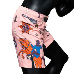 Pantalones Cortos de MMA Sublimados de Alta Calidad OEM para Entrenamiento de Artes Marciales Unisex - Product Image 2