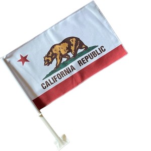 Bandera de Coche de los Berlin Bears, Asta de Acrílico, Poliéster Rectangular, Impresión Digital, Duradera, para Uso Deportivo y Actividades Promocionales - Product Image 4