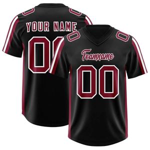 Maillot de football américain pour homme, grande taille, design brodé et cousu - Product Image 6