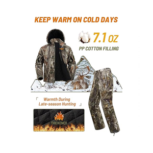Factory Price High Quality Men Hunting Suits Breathable Lightweight Custom Design Cheap price Men Hunting Suits - Product Image 2