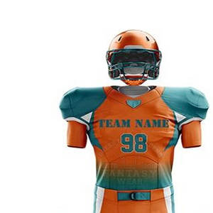 Uniforme de Fútbol Americano Personalizado de Alta Calidad, 100% Poliéster, Uniforme de Fútbol Americano para Equipos - Product Image 2