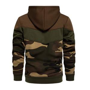 Servicio OEM, Sudaderas Extra Grandes 100% Algodón para Hombre, Sudaderas con Hombros Caídos, Tejido Grueso, Lisas o con Estampado de Camuflaje - Product Image 2