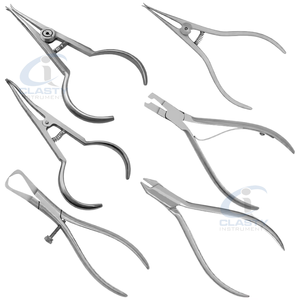 CE Certified Ergonomic Grip Manual CLASTY INSTRUMENTS Dental Surgical Forceps Silver CI-ZS-607 Stainless Steel Reusable - Product Image 3