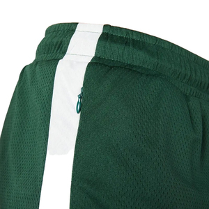 Shorts de course écologiques taille mi-haute pour l'entraînement sportif, avec doublure en maille respirante, imprimé par sublimation, 2-en-1, couleur unie - Product Image 5