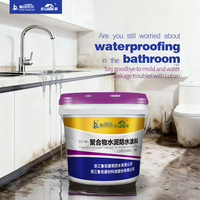 Matériau imperméabilisant pour la construction, CIMENT POLYMERIQUE JS, revêtement imperméabilisant, marque LVDU, garantie 5 ans, design moderne, salle de bain, cuisine